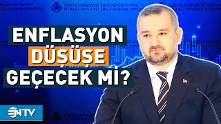 Merkez Bankası Enflasyon Tahminini Açıkladı  NTV [upl. by Drugge573]