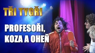 TŘI TYGŘI Live  Profesoři koza a oheň [upl. by Crespi]