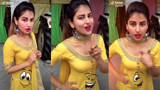 Jatii On TikTok ।TikTok Musical Star। Punjabi Suit ।Funny Masti Enjoy ।Punjabi Song Acting Dialog । [upl. by Pang]