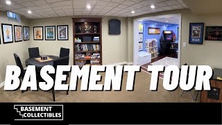 Basement Tour UPDATED Comics  Arcade  Toys  Movies [upl. by Floyd]