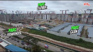 Lion City • BTO Tengah Parc Glen Parc Clover Parc Residences 狮城 • 登加区预购组屋 [upl. by Newsom]