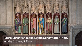 Parish Eucharist on the Eighth Sunday after Trinity  St Albans Cathedral [upl. by Aihsekram]