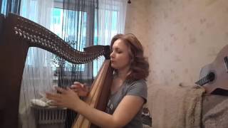 Skyrim Bannered Mare on lever harp [upl. by Cohleen]