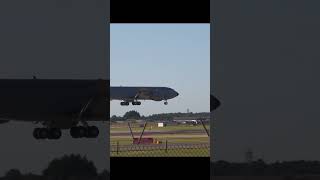 KC135 landing at Lakenheath [upl. by Maison]