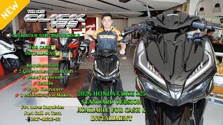 2024 HONDA CLICK 125 Standard Version Obsidian Black Metallic [upl. by Yrral]