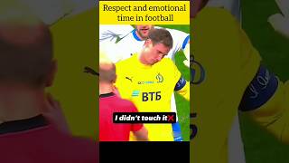 Respect and emotional time in football 🙌🙌😩😩 [upl. by Aria]