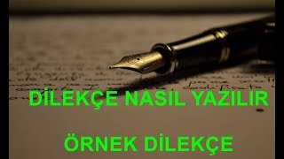 Okula devamsızlık dilekçesi Dilekçe nasıl yazılır [upl. by Hogan]