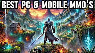 Top 10 MustPlay MMORPGs for 20242025 PC Console amp Mobile MMORPG 2024 [upl. by Zehcnas]