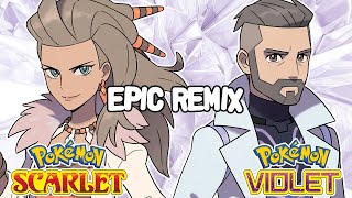 Pokémon Scarlet amp Violet  Sada amp Turo Battle Theme EPIC REMIX [upl. by Enaujed]