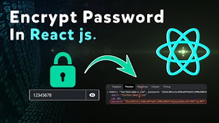 How to encrypt password in React js before sending it to the API  Encrypt password using bcrypt js [upl. by Asreht]