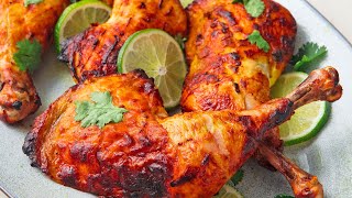 Tandoori Chicken Recipe In Oven • How To Make Chicken Tandoori Recipe • Indian Roast Chicken Recipes [upl. by Kruger472]