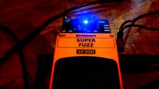 Behringer Super Fuzz SF300 [upl. by Starlene407]