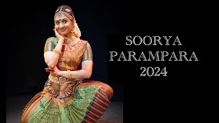 Soorya Parampara 2024  Highlights  Utthara Unni  Bharatanatyam [upl. by Hewet]