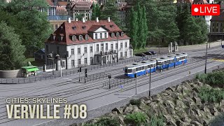 LIVE  Verville Old Town Cities Skylines Livestream 8 [upl. by Crelin803]