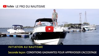 Initiation au nautisme accostage [upl. by Buroker759]