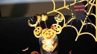 IDEA for HALLOWEEN cake pops IDEJA za Cake Pops  Noć vještica  Gluten free [upl. by Enialb]