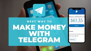 Make Money With Telegram Passively  How To Make Real Money With Telegram [upl. by Ahsien503]