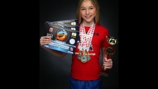 Mariana Naumova  the 13 year old Russian Powerlifting marvel [upl. by Nnylrahc993]