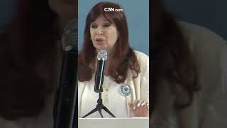 CRISTINA KIRCHNER cargó contra JAVIER MILEI [upl. by Iaverne]