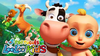 🐄 A Vaca Maru  Canções para crianças  Músicas Infantis  LooLoo Kids Português [upl. by Elora821]