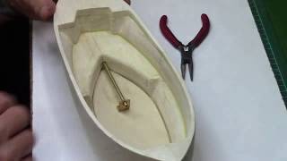 PART 3  Building a Miniature Model Steam Boat [upl. by Urbas]