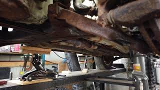 Danas Garage 08 Jeep Compass Pt2 Front Subframe Replacement Sway Bar and Lower Ball joints [upl. by Enomad]