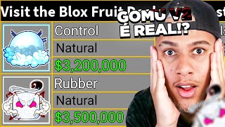 A GOMU V2 É REAL NO BLOX FRUITS 😱 [upl. by Dreddy]