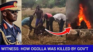 First Responder Narrates How CDF Francis Ogolla Was Killed By The Government Helicopter [upl. by Trakas]