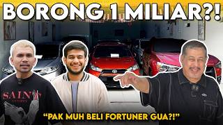 BORONG MOBIL SAMPE 1 MILIAR DI SHOWROOM PAK MUH‼️ DOI MALAH MAU BAYARIN FORTUNER GUA⁉️ [upl. by Erdna]