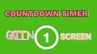 Countdown 54321☄️Countdown Green Screen🌿Countdown 54321 Green Screen Status Video🤠VFX Video shorts [upl. by Glovsky]