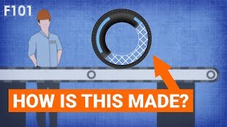 How Is An F1 Tyre Made [upl. by Atnoled]