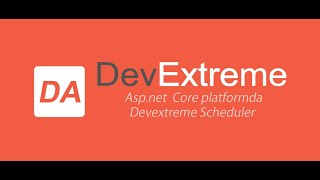 Aspnet Core platformda Devextreme Scheduler [upl. by Emilia]