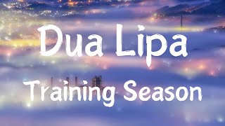 Dua Lipa  Training Season  Lyrics [upl. by Ydnat]