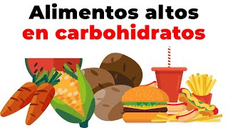 15 Alimentos Altos en carbohidratos a evitar en una dieta baja en carbohidratos [upl. by Ainahs939]