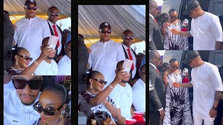 Ini Edo steals the show at Ik Ogbonnas mothers funeral [upl. by Ulphi]