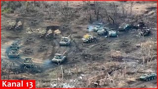 Entire Russian tanks division was eliminated in battles for embattled Avdiivka [upl. by Yditsahc]