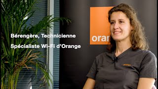 Bérengère  Technicienne Spécialiste WiFi chez Orange [upl. by Assirehs]