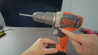 Black and Decker Drill Bit Change  My Safest and Fastest Ways [upl. by Alhahs]