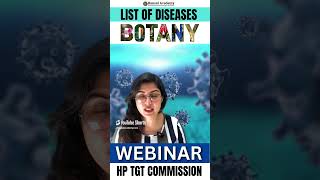 List of Diseases in Plants  Botany  HP TGT Commission  Bansal Academy [upl. by Beckie]