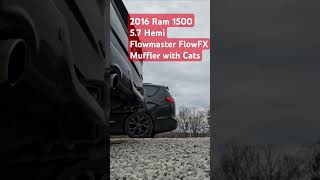 2016 Ram 1500 57 Hemi with Flowmaster FlowFX Muffler with Cats [upl. by Wallinga]