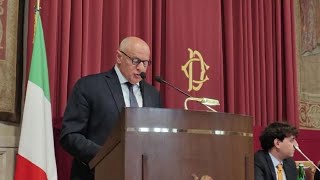 Rampelli quotMettere al centro delle politiche pubbliche i giovaniquot [upl. by Llydnek]