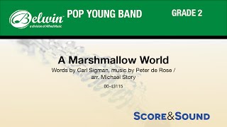 A Marshmallow World arr Michael Story  Score amp Sound [upl. by Larson]