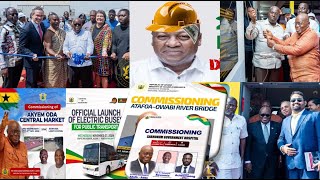 Nana Addo Shakes Kumasi as he inaugurates 102 Projects on the Go in DrobonsoSabronumTwedie [upl. by Ennovihs653]