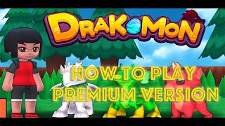 E01  How to Play Drakomon Premium Edition  GamePlay Series [upl. by Ahsiekrats]