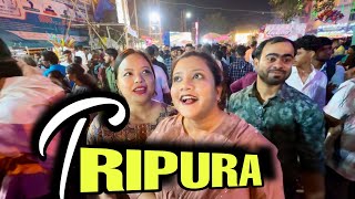 Diwali Mela te Hullor  Childhood Memories Relived ❤️Tripureswari Mandir in Udaipur Tripura vlog [upl. by Yecaw324]