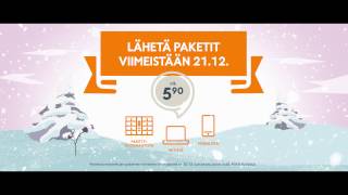 Lähetä joulupaketit viimeistään 2112 [upl. by Goldston588]