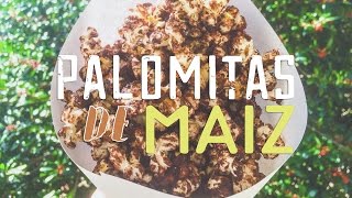 Palomitas Chocolateadas Un Snack Para El Cine en Casa Popcorn [upl. by Renault]