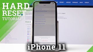 Hard Reset iPhone 11  How to Factory Reset iPhone 11 [upl. by Arakaj]