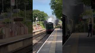 Shakespeare Express with 7029 Clun Castle at Whitlocks End 11824 steamlocomotive steamtrain [upl. by Pamella]