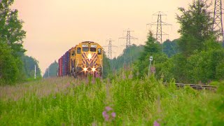 Ontario Northland SDs Bouncing Along [upl. by Llertnom]